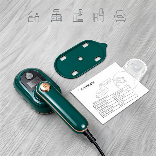 Portable Travel Steamer - Wrinkles Gone in 30 Seconds