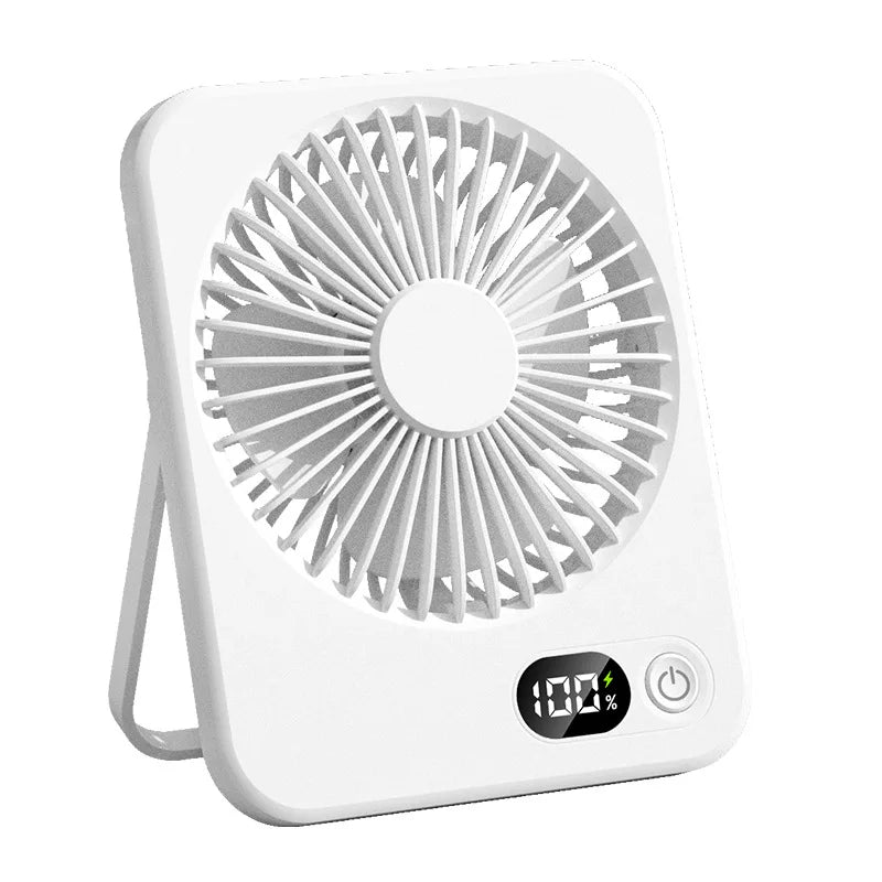 Foldable desk fan size comparison