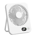 Foldable desk fan size comparison