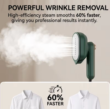 Portable Travel Steamer - Wrinkles Gone in 30 Seconds
